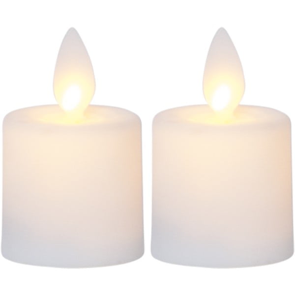 LED sveče v kompletu 2 ks (višina 6 cm) M-Twinkle – Star Trading