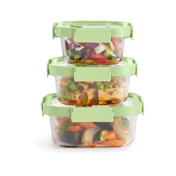 Posode za hrano v kompletu 3 ks – Lékué-image-2