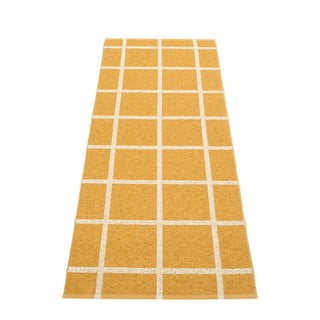 Oker rumen zunanji in notranji tekač 70x225 cm Ada Ochre – Pappelina