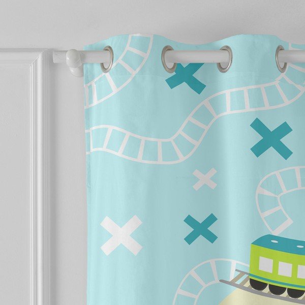 Otroška zavesa Happynois Train Curtain, 180 x 135 cm-image-2