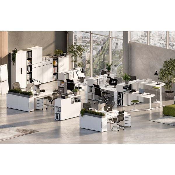 Električna dvižna pisalna miza 80x120 cm Mailand – Germania-image-4