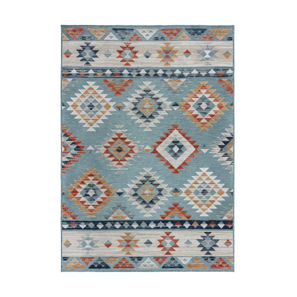 Modra notranja in zunanja preproga 160x230 cm Avery Blue – Flair Rugs