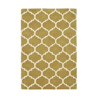 Oker rumena ročno tkana volnena preproga 160x230 cm Albany – Asiatic Carpets