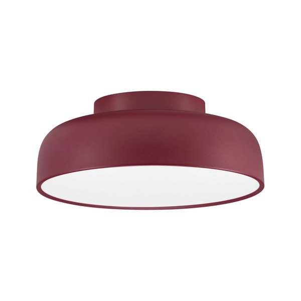 Bordo rdeča aluminijasta LED zatemnitvena stropna svetilka Noelia – Nova Luce