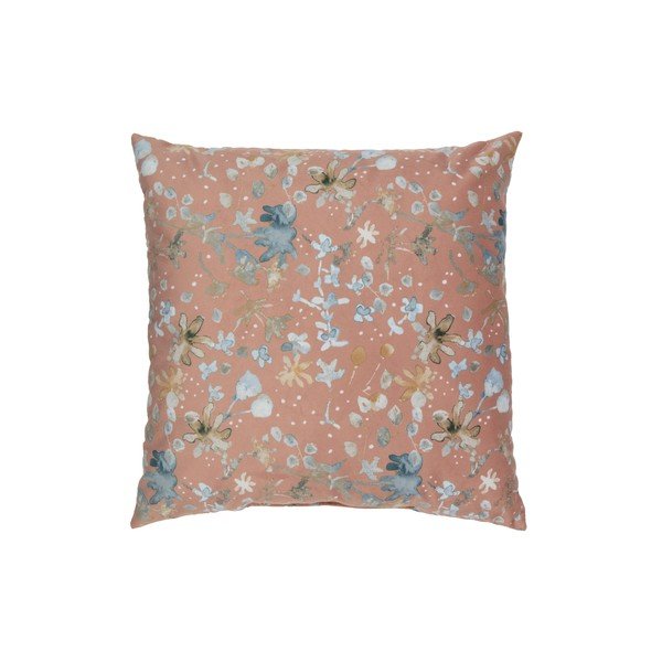 Roza okrasna blazina BePureHome Velvet Melon, 50 x 50 cm-image-1