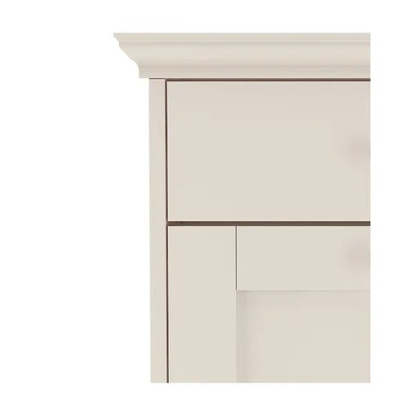 Bež preklopna omarica za čevlje v mat dekorju 80x105x30 cm Binz – Støraa-image-4