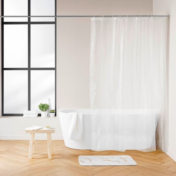 Zavesa za tuš 180x200 cm Cube – douceur d'intérieur-image-1