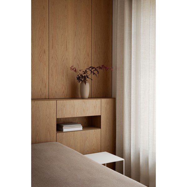 Vaza iz bež keramike Blomus Nomad, višina 25 cm-image-3