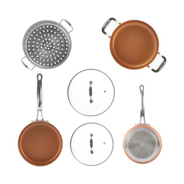 Komplet loncev s parnikom InnovaGoods Copper-Effect-image-3