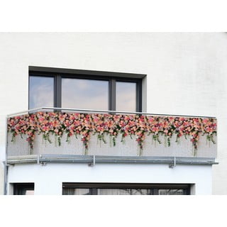 Balkonska zaščitna ponjava 500x85 cm Roses - Maximex