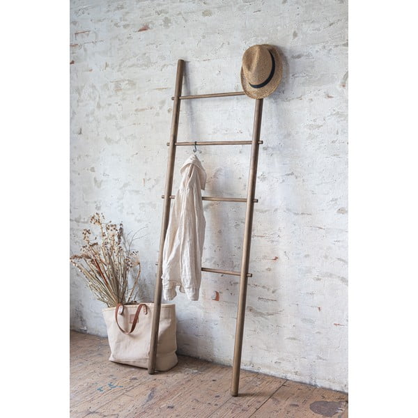 Rjava lesena lestev za brisače Roots – Mette Ditmer Denmark-image-3