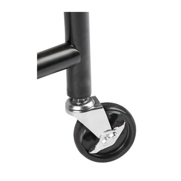 Črno kovinsko stojalo za oblačila Wenko Profi-image-3