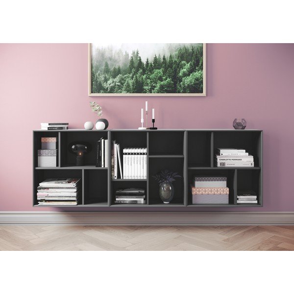 Temno siv modularni regalni sistem 70x70 cm Z Cube - Tenzo-image-1