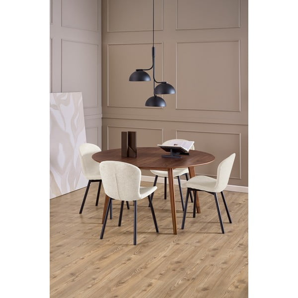 Okrogla jedilna miza ø 140 cm Roxby – Actona-image-2