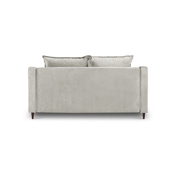 Bež žametna zofa Mazzini Sofas Freesia, 150 cm-image-3