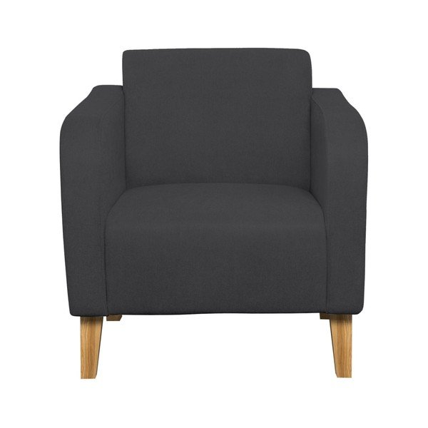 Temno siv fotelj Kooko Home Swing-image-2