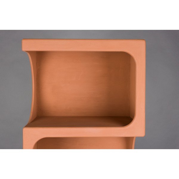 Regal v barvi terakote 60x181x37 cm Dundee – Dutchbone-image-3