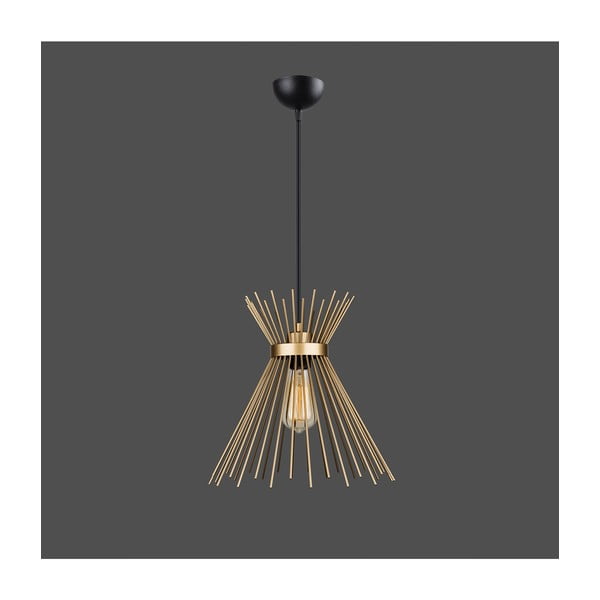 Kovinska viseča svetilka v zlati barvi Izmir - Squid Lighting-image-1