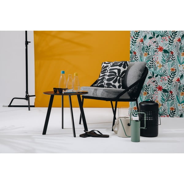 Črn vrtni fotelj Bonami Selection North-image-1