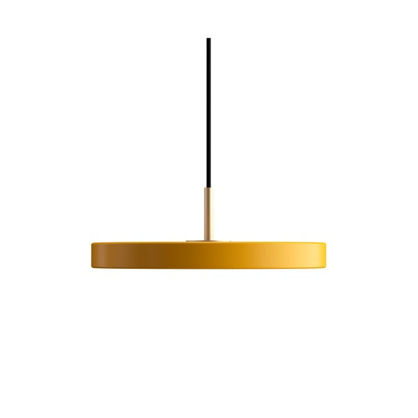 Rumena LED viseča svetilka s kovinskim senčnikom ø 31 cm Asteria Mini – UMAGE-image-3