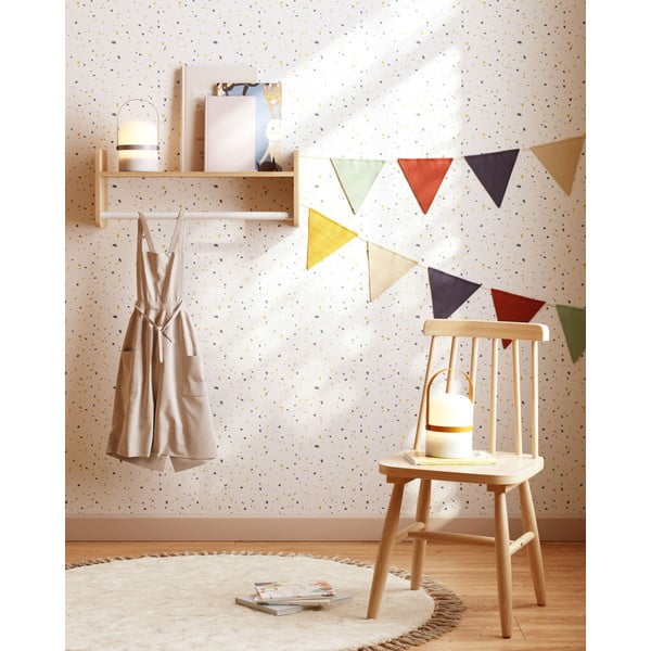 Stenski otroški obešalnik iz masivnega bora v naravni barvi 52,5x20 cm Florentina – Kave Home-image-2