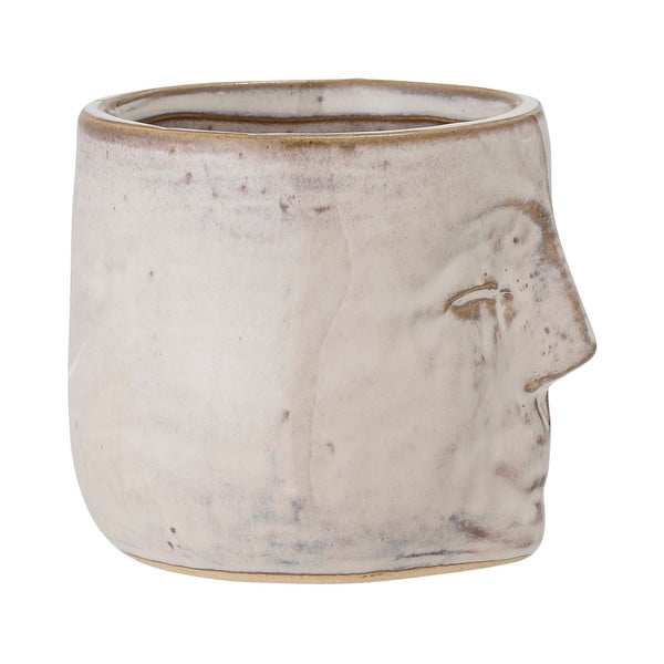 Svetlo bež lončeni svečnik Bloomingville Nowa Votive, višina 7 cm-image-2