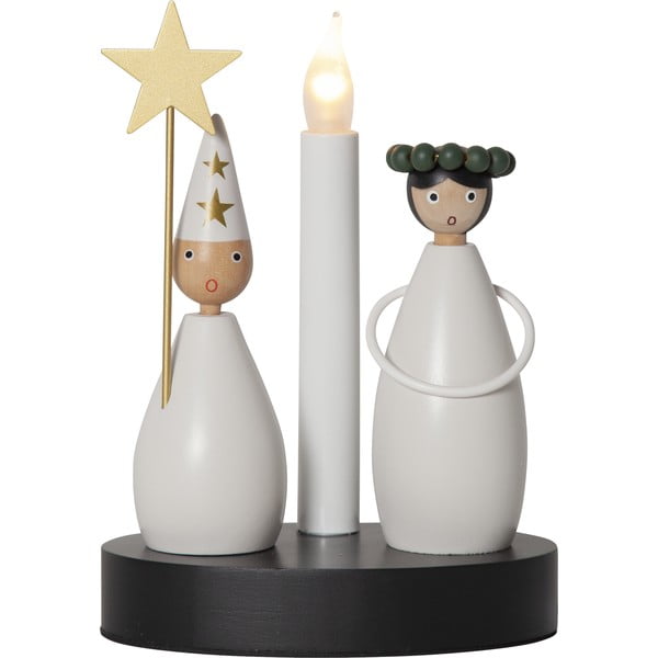 Črna/bela božična svetlobna dekoracija Christmas Joy – Star Trading
