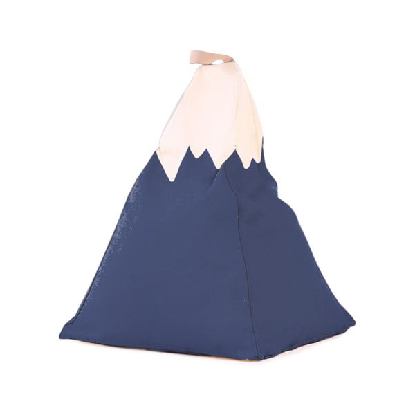 Modra otroška vreča za sedenje Mountain – Little Nice Things