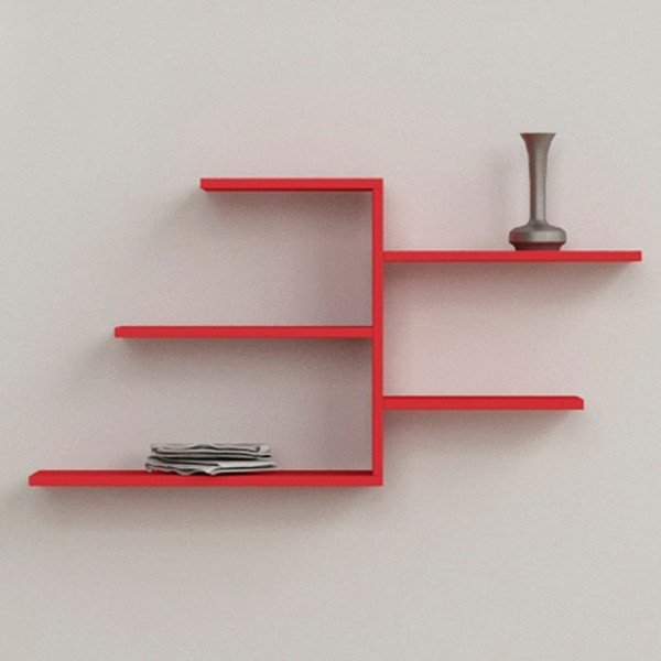 Polica Faba Wall, rdeča-image-1