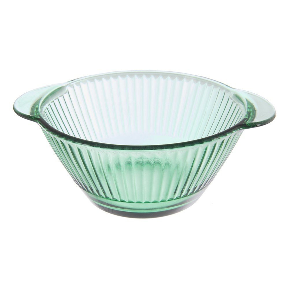 Zelena steklena skledica 450 ml Verde