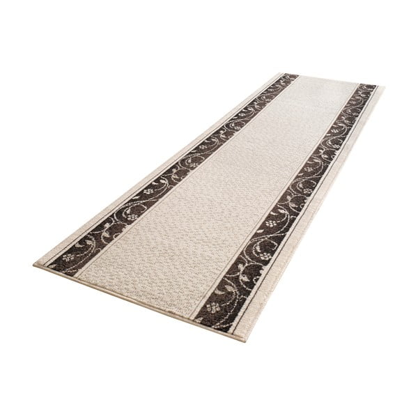 Rjava/bež preproga 80x350 cm Plant – Hanse Home-image-2