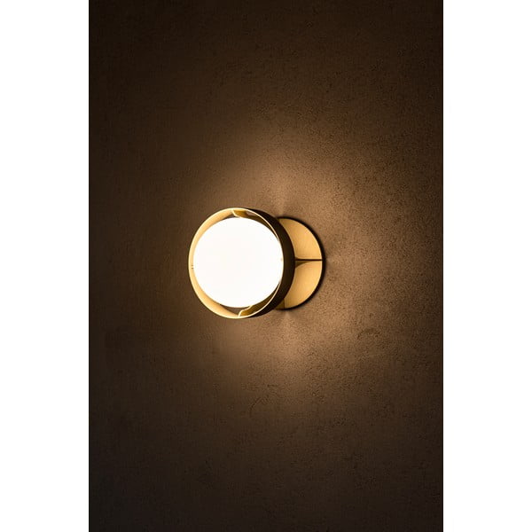 Zatemnitvena stenska svetilka v zlati barvi Loop – tala-image-2