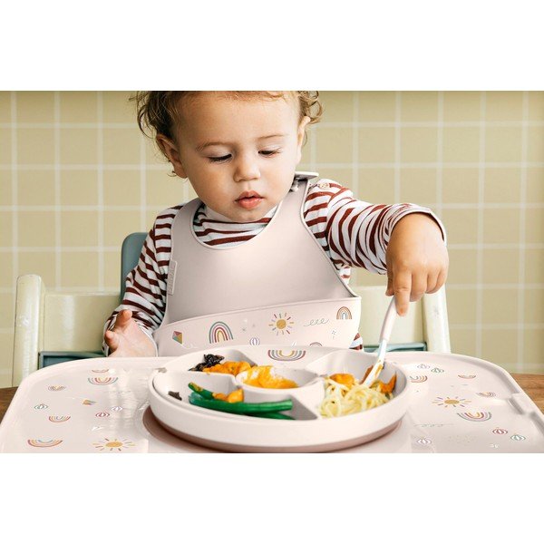 Plastičen otroški set posode 3 ks Little Farm – Mepal-image-1
