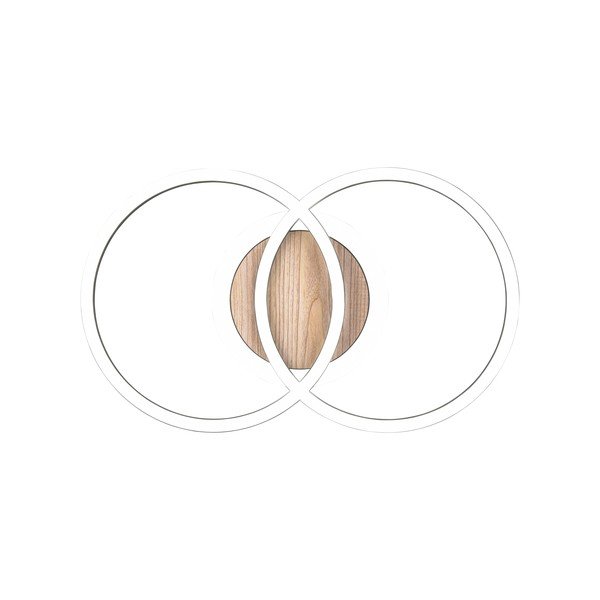 Črna/rjava LED zatemnitvena stropna svetilka 28x46 cm Giro – Reality-image-3