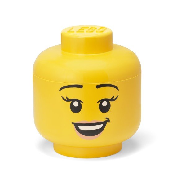 Otroška plastična škatla za shranjevanje Head - LEGO®-image-1