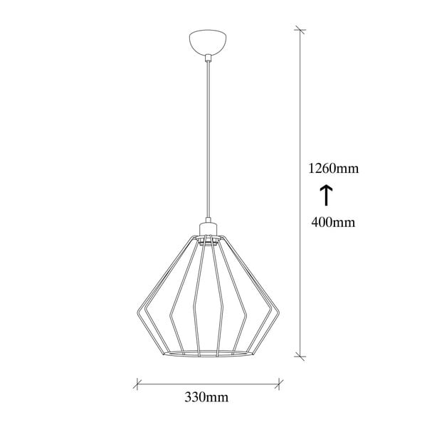 Črna kovinska viseča svetilka Opviq lights Aristea-image-3