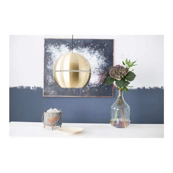 Viseča svetilka v zlati barvi Zuiver Retro, ø 40 cm-image-2