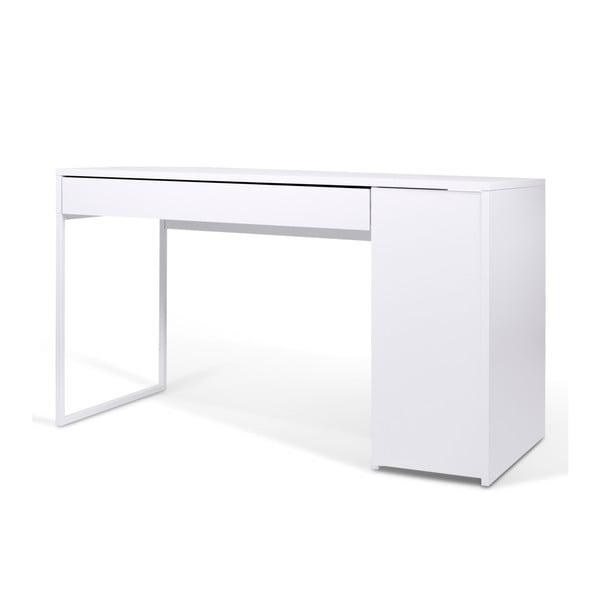 Bela delovna miza TemaHome Prado-image-4