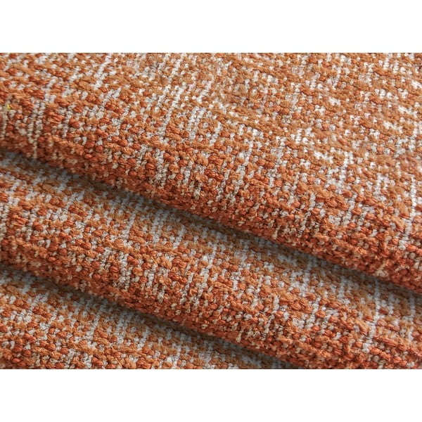 Oranžen/rjav modul za sedežno garnituro (levi kot) Ailani – Makamii-image-1