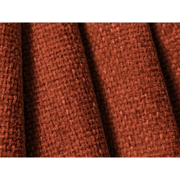 Opečnato oranžen modul za sedežno garnituro iz šenilje (s kotom po izbiri) Lupine – Micadoni -image-3