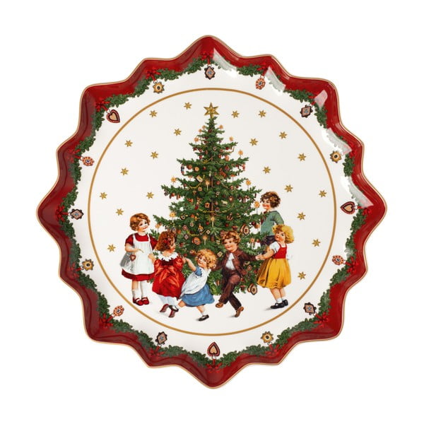Porcelanski krožnik z božičnim motivom Villeroy&Boch, ø 39 cm