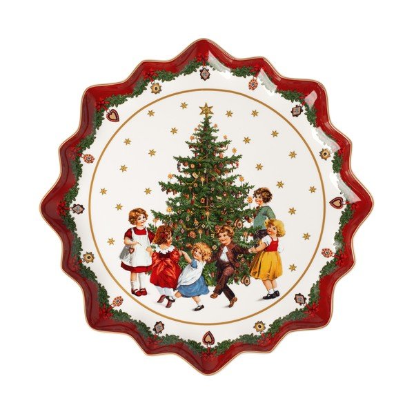 Porcelanski krožnik z božičnim motivom Villeroy&Boch, ø 39 cm