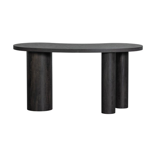 Temno rjava stranska mizica v borovem dekorju 70x150 cm Maan – WOOOD-image-4