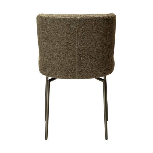 Kaki zelen oblazinjen jedilni stol Glam – DAN-FORM Denmark-image-4