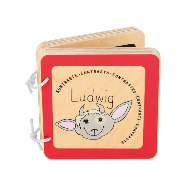 Lesena otroška knjiga Legler Ludwig the Billy Goat