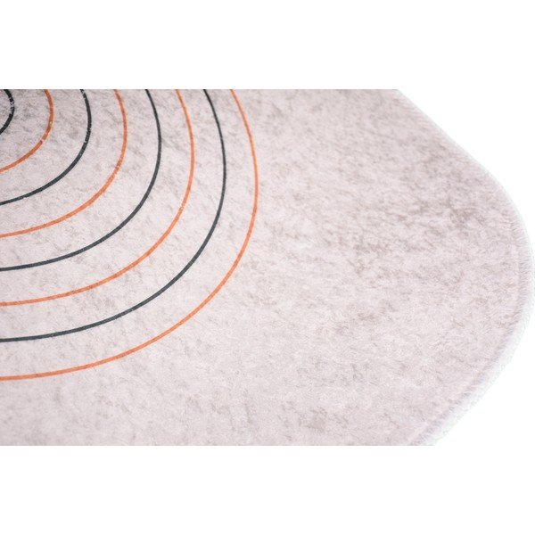 Kremno bela pralna preproga 80x120 cm Oval – Vitaus-image-2