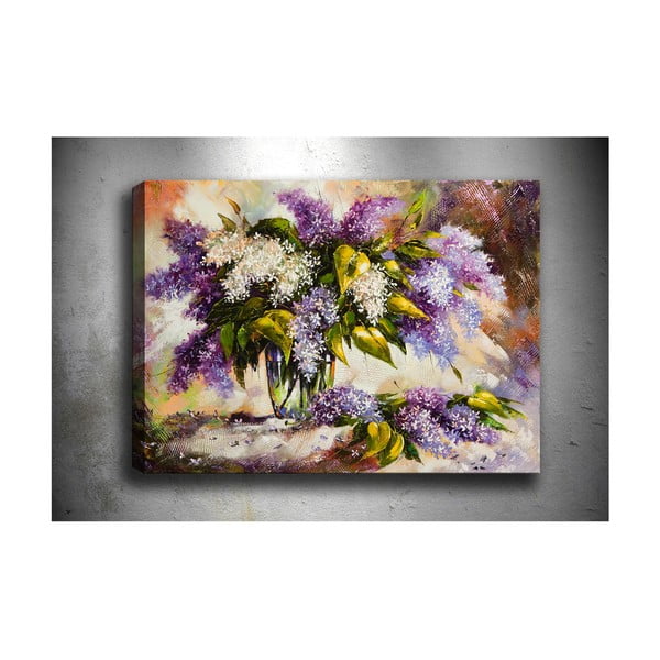 Slika Tablo Center Vijolična lila, 70 x 50 cm