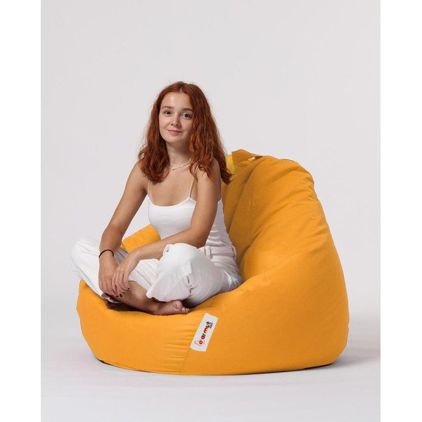 Rumena vreča za sedenje Premium – Floriane Garden-image-1