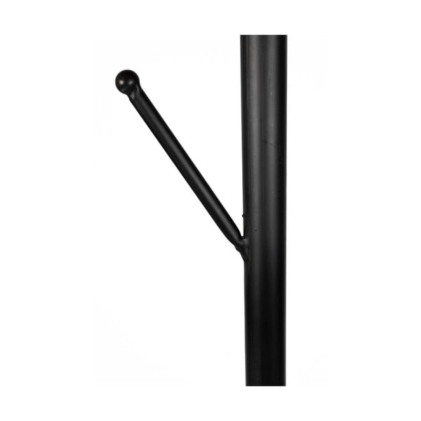 Črn kovinski obešalnik ø 29x170 cm Twiggy – White Label-image-2