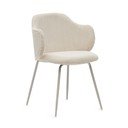 Bež oblazinjeni jedilni stoli v kompletu 2 ks Yunia – Kave Home